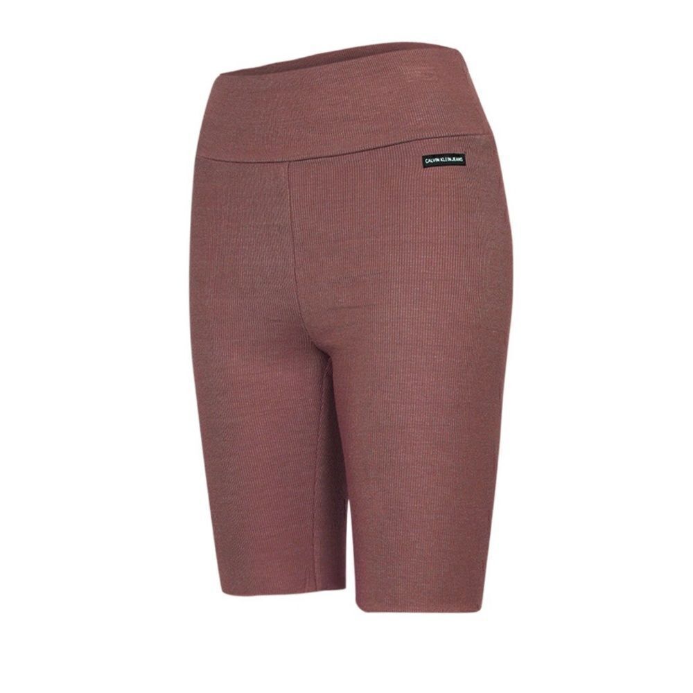 CALVIN KLEIN Women's Micro Rib Bike Shorts - Picture 4 of 8
